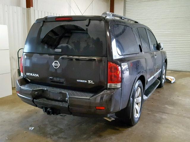 5N1BA0ND7DN608569 - 2013 NISSAN ARMADA SV BLACK photo 4