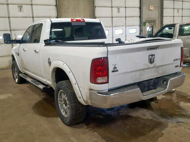 3C6UD5DLXCG288270 - 2012 DODGE RAM 2500 S WHITE photo 3