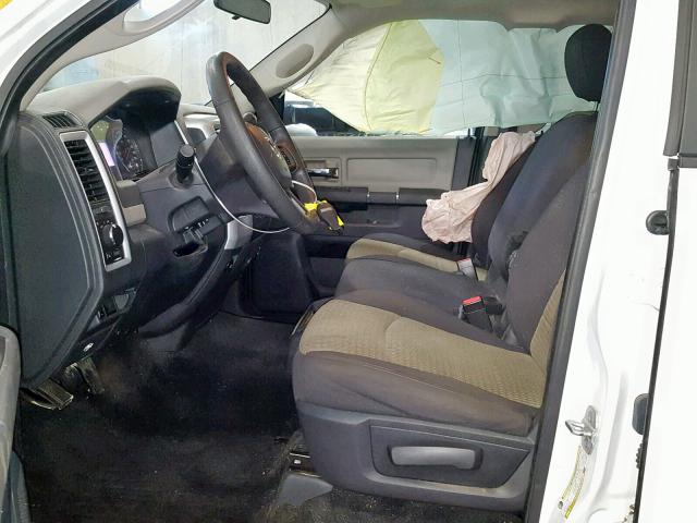 3C6UD5DLXCG288270 - 2012 DODGE RAM 2500 S თეთრი ფოტო 5
