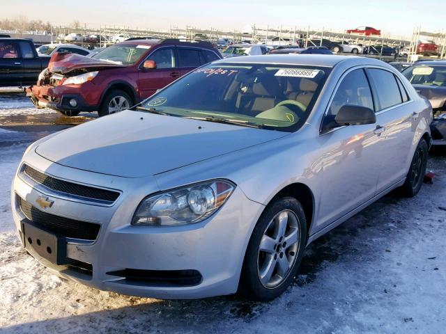 1G1ZA5E05CF237829 - 2012 CHEVROLET MALIBU LS SILVER photo 2
