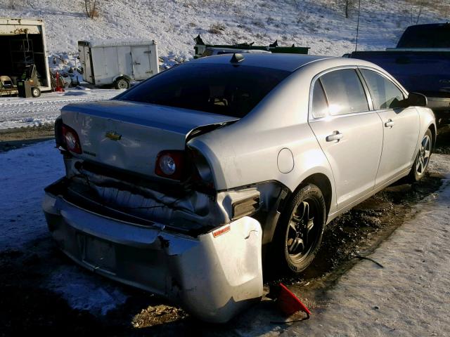 1G1ZA5E05CF237829 - 2012 CHEVROLET MALIBU LS SILVER photo 4