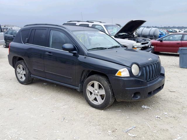 1J8FT47W98D562236 - 2008 JEEP COMPASS SP შავი ფოტო 1