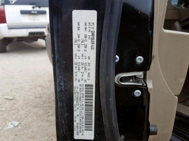 1J8FT47W98D562236 - 2008 JEEP COMPASS SP BLACK photo 10