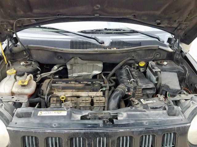 1J8FT47W98D562236 - 2008 JEEP COMPASS SP შავი ფოტო 7