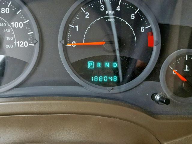 1J8FT47W98D562236 - 2008 JEEP COMPASS SP შავი ფოტო 8