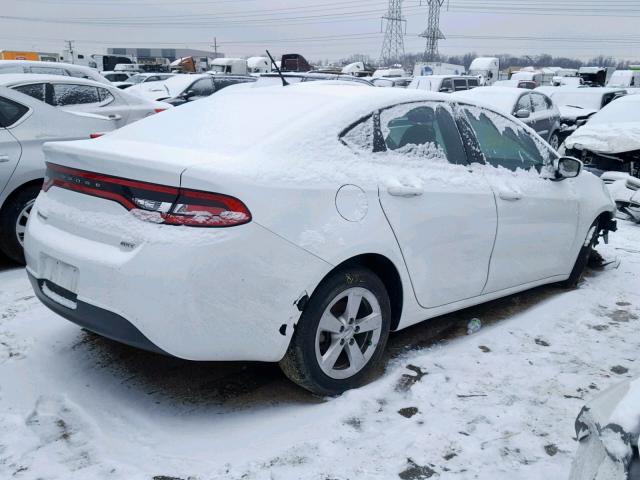 1C3CDFBB9FD374275 - 2015 DODGE DART SXT WHITE photo 4