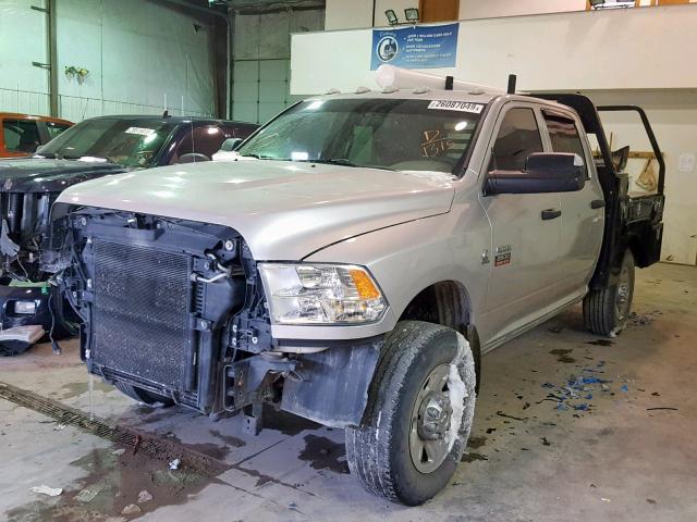 3C6UD5CL2CG281315 - 2012 DODGE RAM 2500 S SILVER photo 2