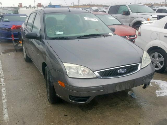 1FAFP34N97W312313 - 2007 FORD FOCUS ZX4 BLACK photo 1