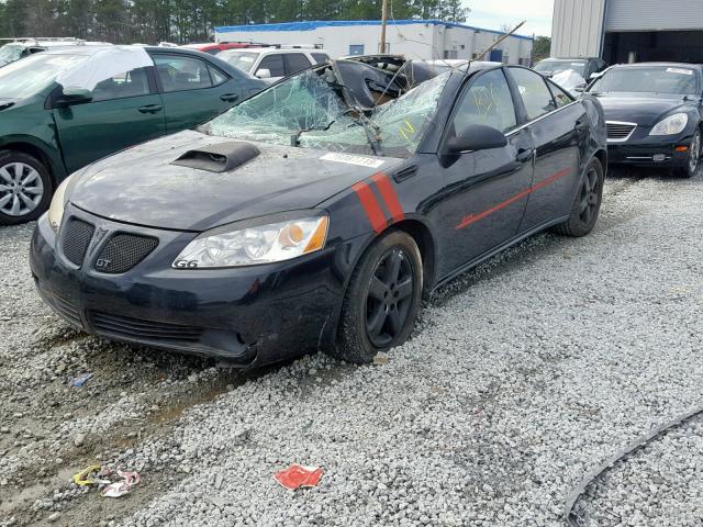 1G2ZH548054129924 - 2005 PONTIAC G6 GT BLACK photo 2