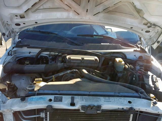 3B6MC36ZX2M268560 - 2002 DODGE RAM 3500 WHITE photo 7