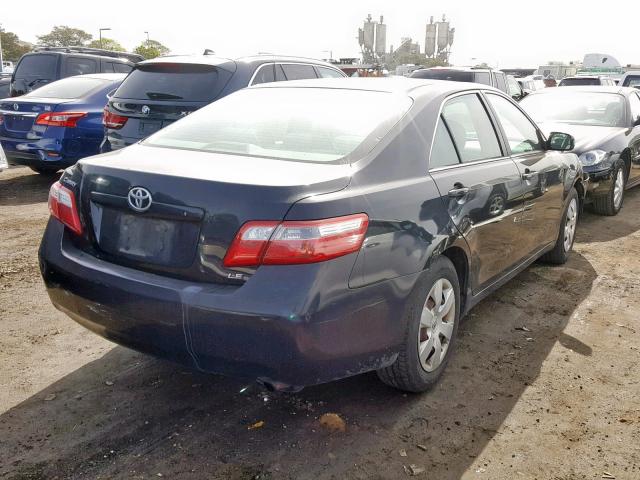 4T1BE46K57U047906 - 2007 TOYOTA CAMRY NEW BLACK photo 4