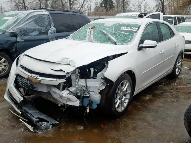 1G11C5SA5GF123274 - 2016 CHEVROLET MALIBU LIM WHITE photo 2