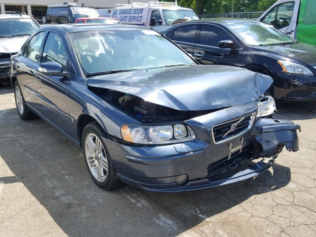 YV1RS592382673233 - 2008 VOLVO S60 2.5T BLUE photo 1