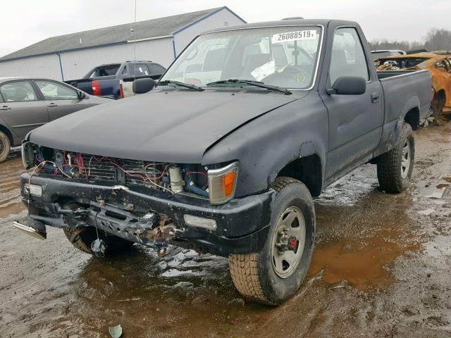 4TARN01P2RZ241437 - 1994 TOYOTA PICKUP 1/2 GRAY photo 2