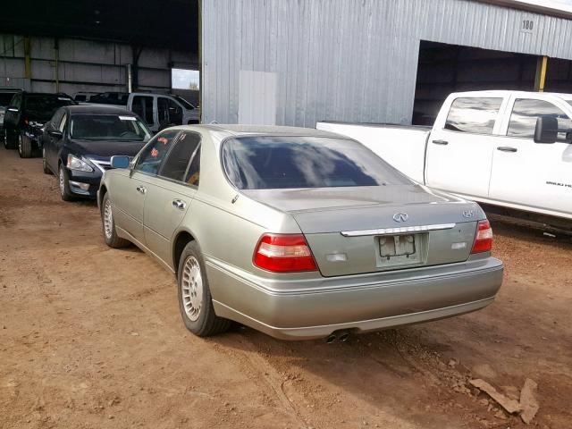 JNKBY31A8XM605461 - 1999 INFINITI Q45 BASE GREEN photo 3