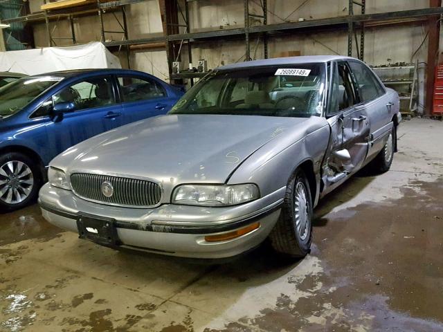 1G4HP52K3VH513869 - 1997 BUICK LESABRE CU GRAY photo 2