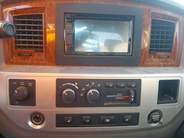 3D3MX49A27G814292 - 2007 DODGE RAM 3500 WHITE photo 9