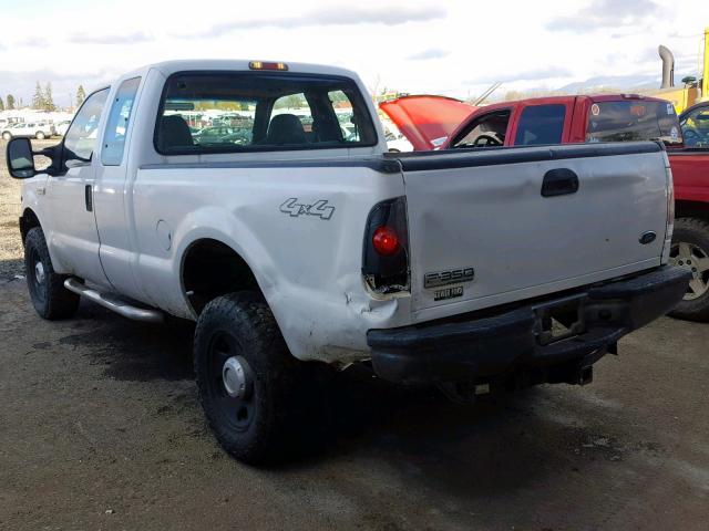 1FTWX31Y56ED65314 - 2006 FORD F350 SRW S WHITE photo 3