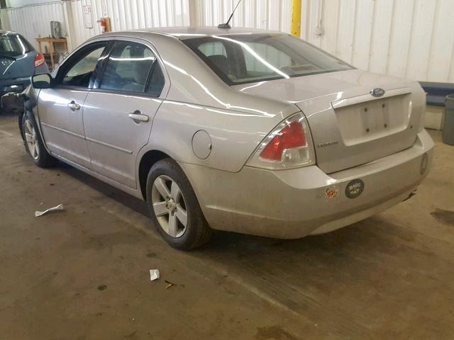 3FAHP06Z48R148674 - 2008 FORD FUSION S SILVER photo 3