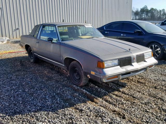 2G3GM11Y0H2342457 - 1987 OLDSMOBILE CUTLASS SU GRAY photo 1