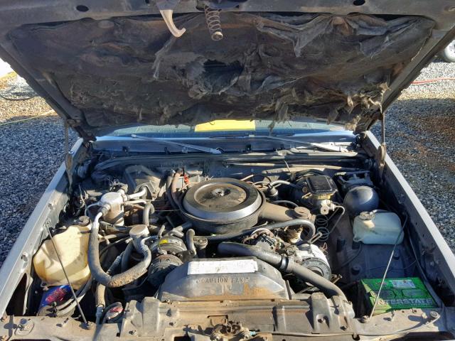 2G3GM11Y0H2342457 - 1987 OLDSMOBILE CUTLASS SU GRAY photo 7