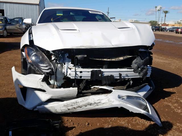 1FA6P8CFXJ5159980 - 2018 FORD MUSTANG GT WHITE photo 9