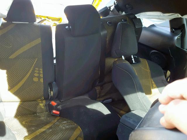 JTKJF5C75C3025044 - 2012 TOYOTA SCION TC YELLOW photo 6
