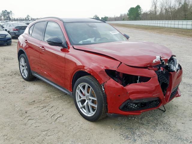 ZASFAKNN0J7B70141 - 2018 ALFA ROMEO STELVIO TI RED photo 1