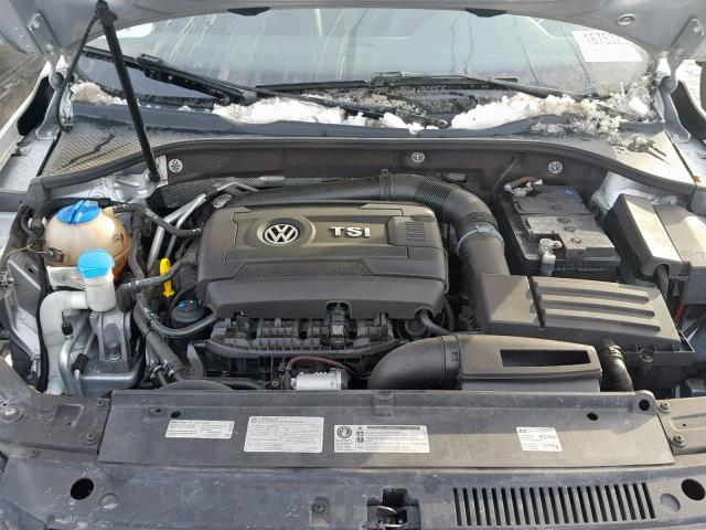 1VWAT7A37EC088111 - 2014 VOLKSWAGEN PASSAT S SILVER photo 7