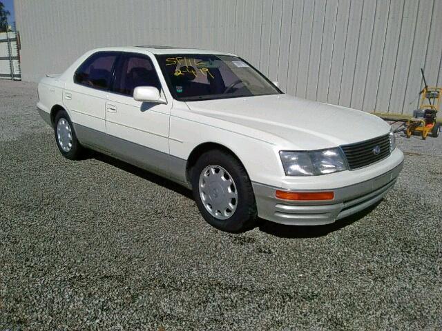 JT8BH22F7T0049049 - 1996 LEXUS LS 400 WHITE photo 1