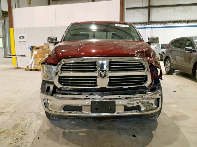 1C6RR7LT2HS598353 - 2017 RAM 1500 SLT MAROON photo 10