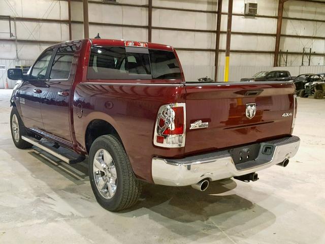 1C6RR7LT2HS598353 - 2017 RAM 1500 SLT MAROON photo 3