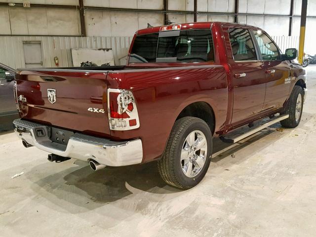 1C6RR7LT2HS598353 - 2017 RAM 1500 SLT MAROON photo 4