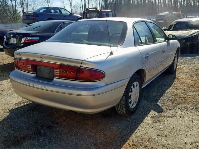 2G4WS52J431135851 - 2003 BUICK CENTURY CU SILVER photo 4