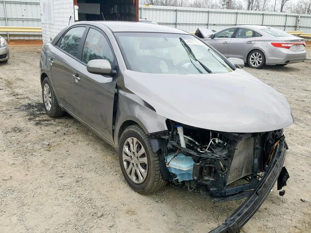 KNAFU4A27C5631662 - 2012 KIA FORTE EX GRAY photo 1