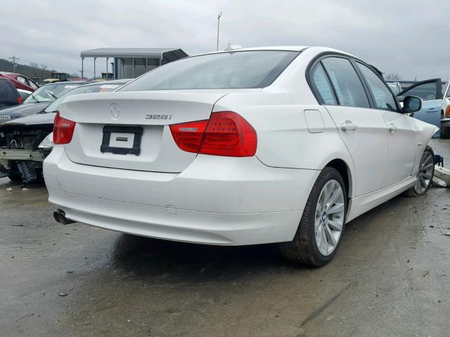 WBAPH5C53BA443247 - 2011 BMW 328 I SULE WHITE photo 4