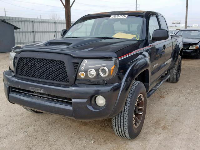 5TETU62N77Z386035 - 2007 TOYOTA TACOMA PRE BLACK photo 2