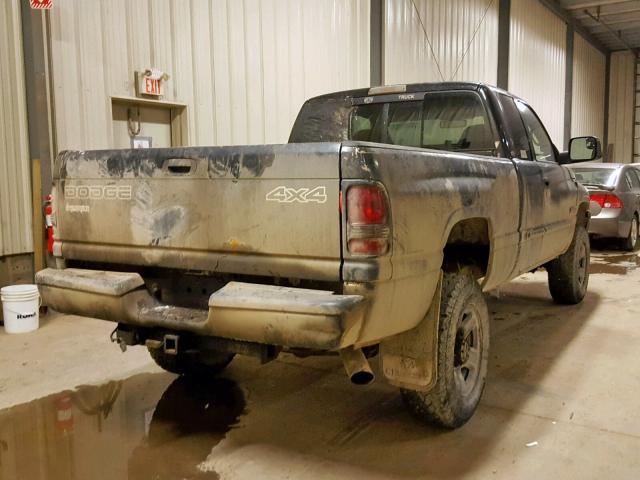 3B7KF23692M283954 - 2002 DODGE RAM 2500 BLACK photo 4