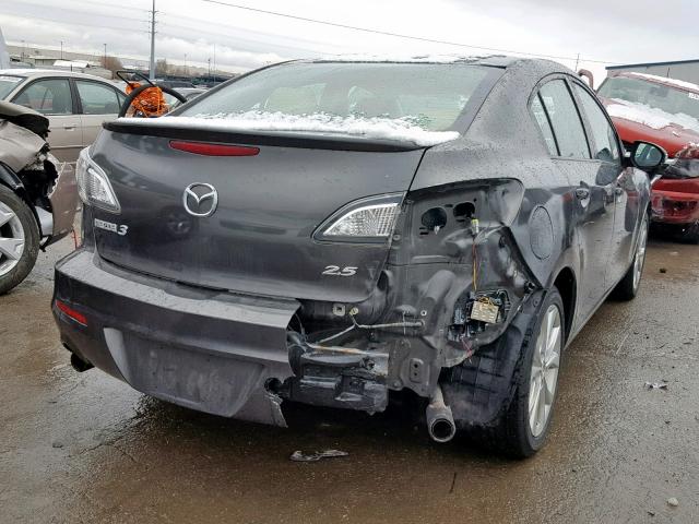 JM1BL1S68A1126268 - 2010 MAZDA 3 S SILVER photo 4