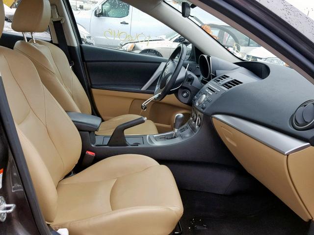 JM1BL1S68A1126268 - 2010 MAZDA 3 S SILVER photo 5