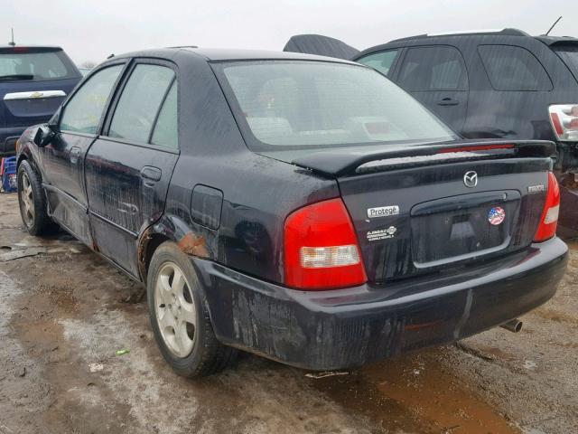 JM1BJ221XX0132183 - 1999 MAZDA PROTEGE ES 黑色 照片 3