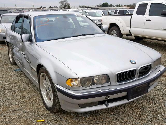 WBAGG83401DN88917 - 2001 BMW 740 I AUTO SILVER photo 1