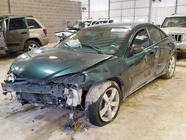 1G2ZH558364113071 - 2006 PONTIAC G6 GT GREEN photo 2