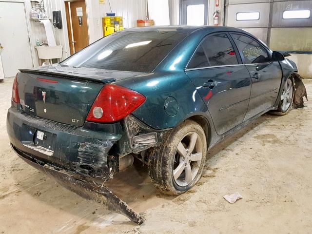 1G2ZH558364113071 - 2006 PONTIAC G6 GT GREEN photo 4