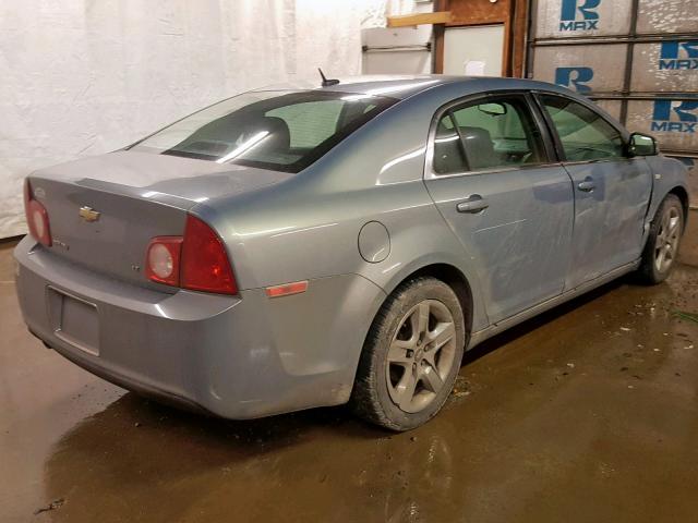 1G1ZH57B184185919 - 2008 CHEVROLET MALIBU 1LT 蓝色 照片 4