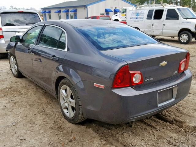 1G1ZA5E02A4111582 - 2010 CHEVROLET MALIBU LS 灰色 照片 3