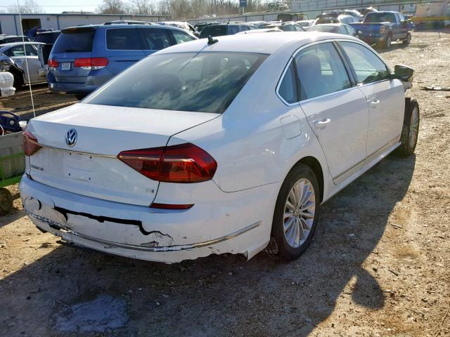 1VWBT7A31HC015048 - 2017 VOLKSWAGEN PASSAT SE WHITE photo 4