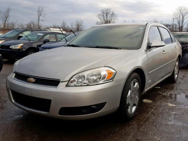 2G1WD58C289280041 - 2008 CHEVROLET IMPALA SUP 银色 照片 2