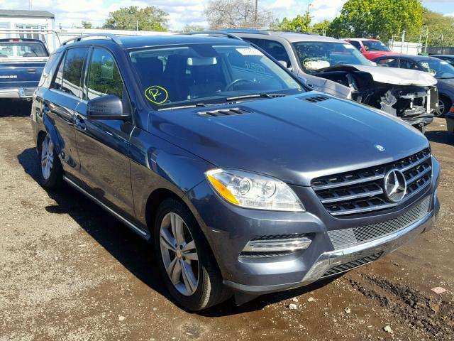 4JGDA5JB2DA181187 - 2013 MERCEDES-BENZ ML 350 CHARCOAL photo 1