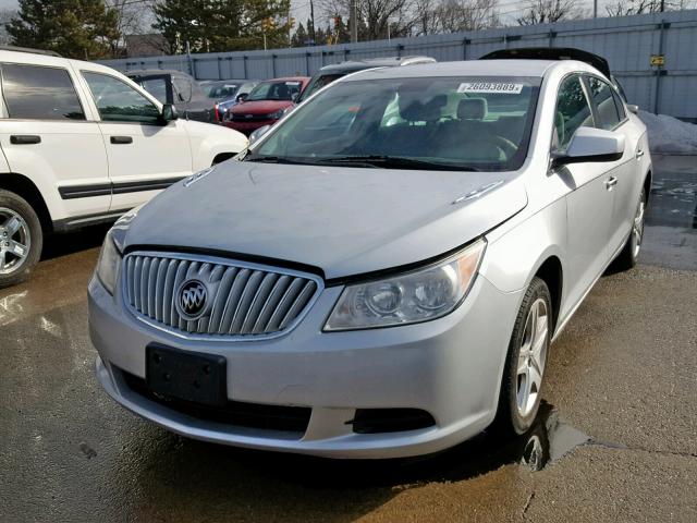 1G4GA5GC4BF167191 - 2011 BUICK LACROSSE C SILVER photo 2